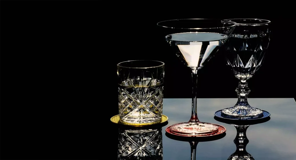 crystal glassware